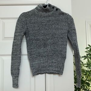 GAP Grey White Sweater